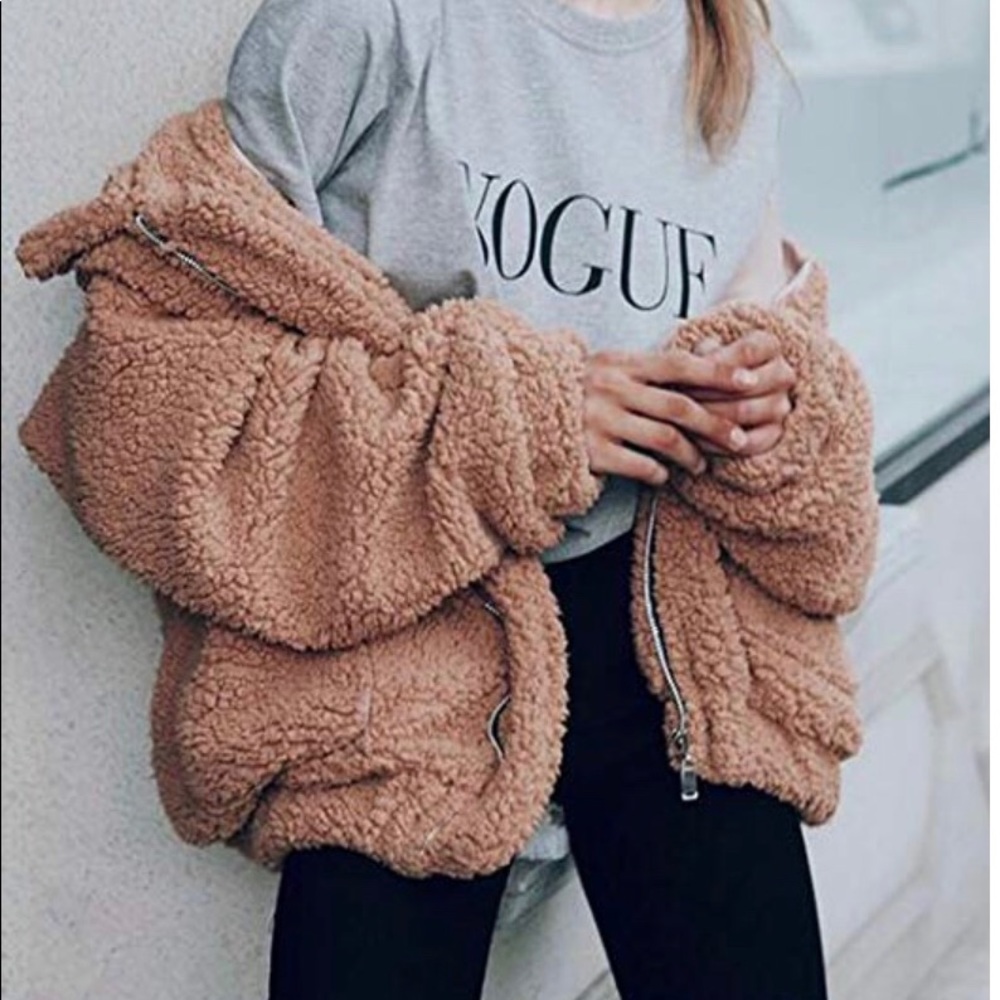 Sherpa / teddy jacket - Picture 7 of 7